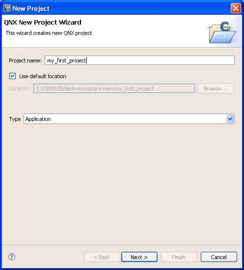 Naming a project